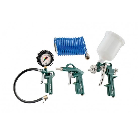 Комплект пневматичних інструментів Metabo LPZ 4 Set Картонна коробка (601585000)
