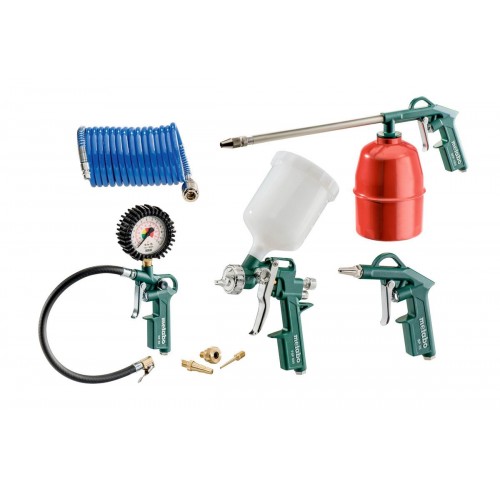 Комплект пневматичних інструментів Metabo LPZ 7 Set Картонна коробка (601586000)