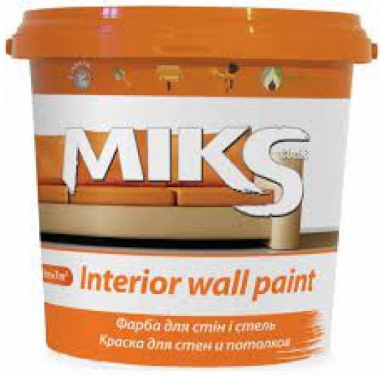 Фарба інтер"єрна біла МІКС 7кг