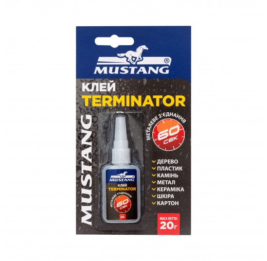 Суперклей TERMINATOR MUSTANG