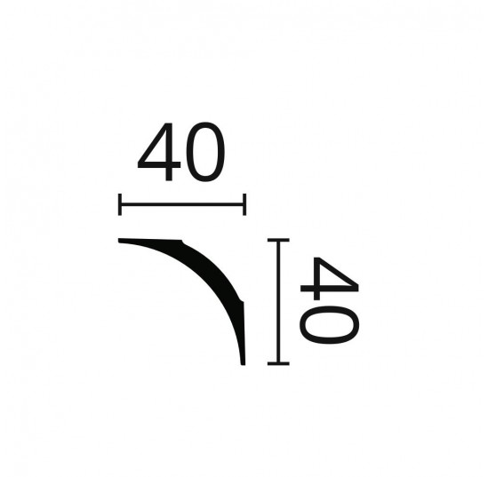 Карніз NE1 Normastyl (110)