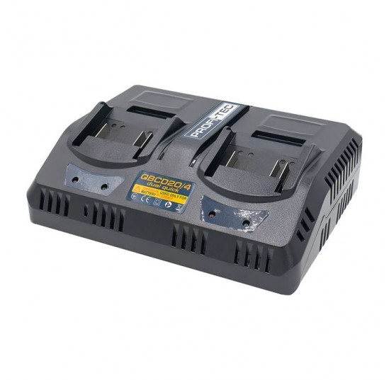 Зарядний пристрій подвійний QBCD20/4 dual quik 4А PROFI-TEC 006619
