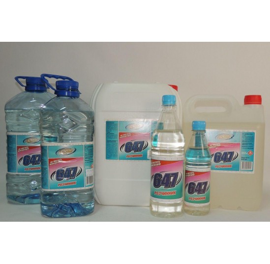 Розчинник 647 0.65кг Блеск