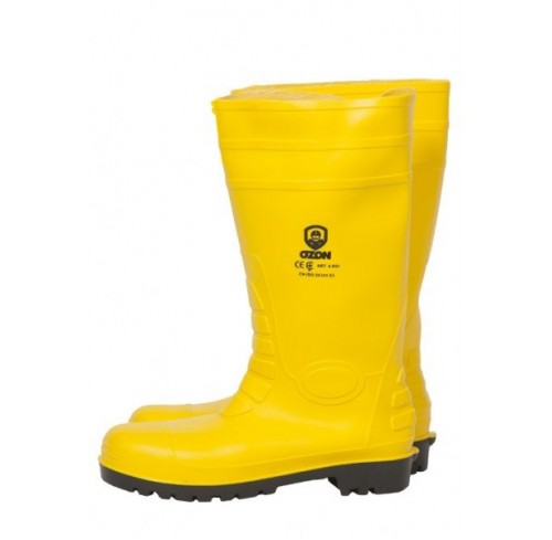 Чоботи ПВХ 4-090 р. 45 жовті