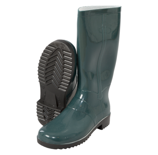 Чоботи ПВХ жіночі 4-018 зелені