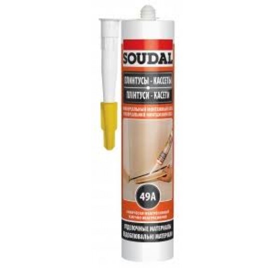 Клей будівельний Soudal 49a 280мл