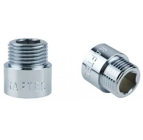 Подовжувач хром 1/2" 10 Raftec