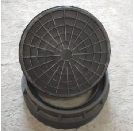 Люк оглядовий Д315 чорний