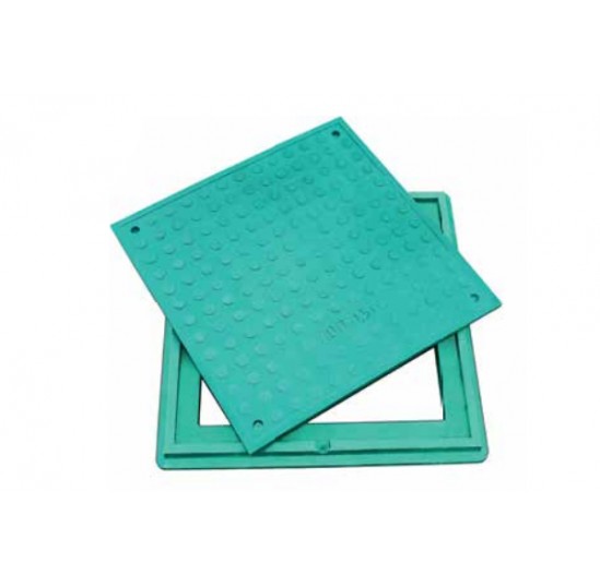 Люк садовий зелений 710*710