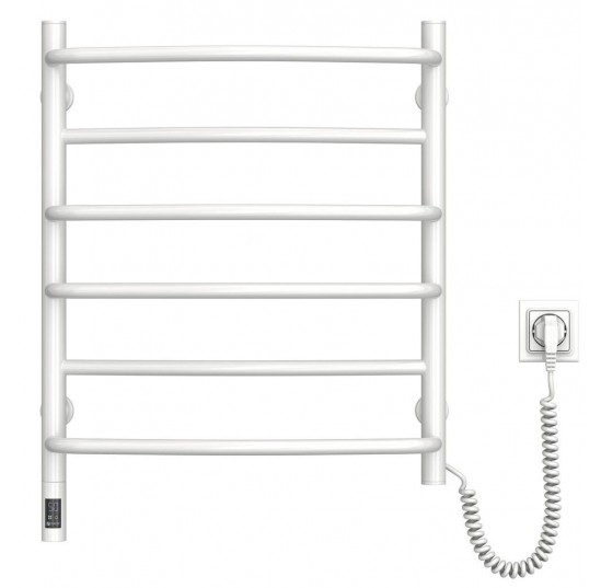 Рушникосушка нерж. Омега  530*600 з таймером права