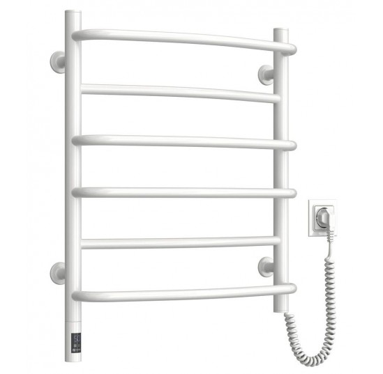 Рушникосушка нерж. Омега  530*600 з таймером права