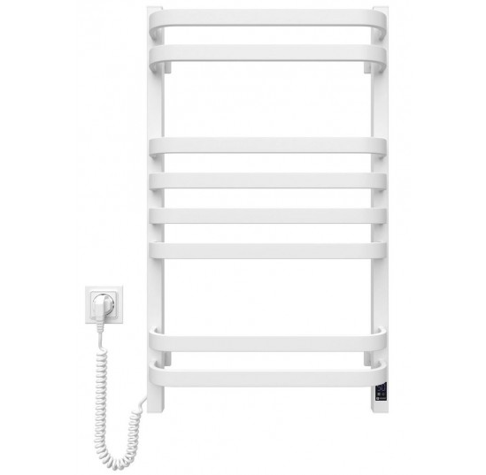 Рушникосушка ел. сталева Стугна 480*800 ліва біла