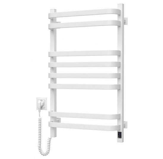 Рушникосушка ел. сталева Стугна 480*800 ліва біла