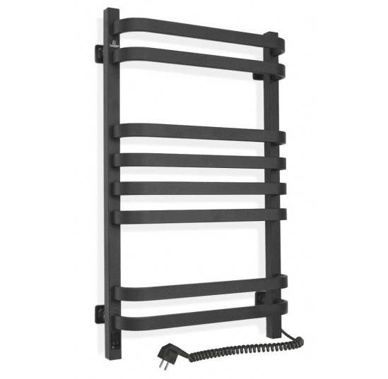 Рушникосушка ел. сталева Стугна 480*800 чорний муар