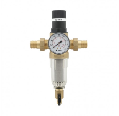 Фільтр 1/2 самопромивний RAFTEC з редуктором RCFRO1-C
