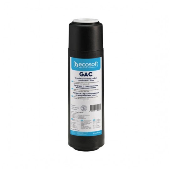Картрідж з гранульованим активованим вугіллям Еcosoft 2.5*10 (CHV2510ECO)