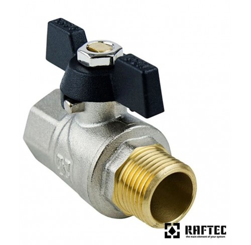 Кран шаровий 1/2 ВЗ Raftec