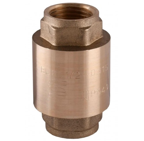 Клапан зворотний 1/2" SL1541 Selba латунний шток євро