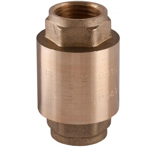 Клапан зворотний 3/4" SL1541 Selba латунний шток євро