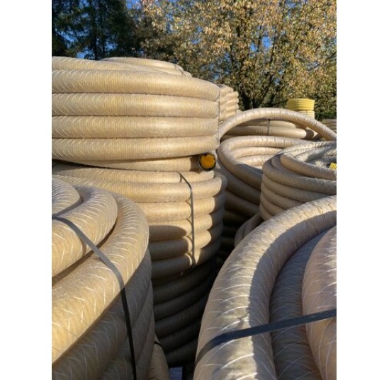 Труба дренажна 100 LEMAR з геотекстилем