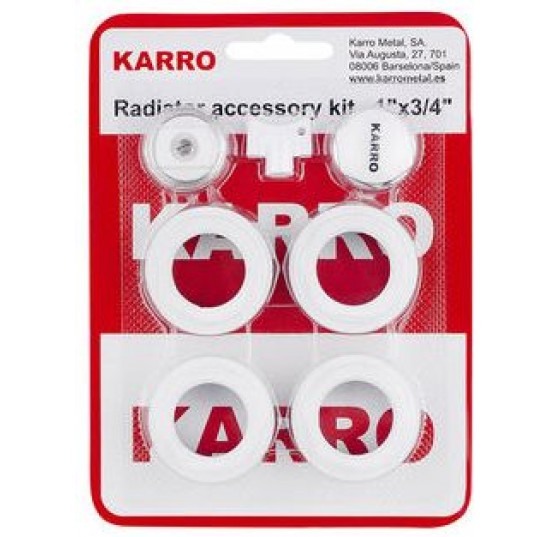 Комплект KARRO пробки для алюм. рад. 3/4 (13659)