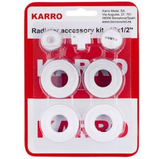 Комплект KARRO пробки для алюм. рад. 1/2