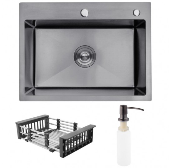 Мийка Kroner  DERBYHandmade KRP 5843HM 3.0/1.0 інтегрована