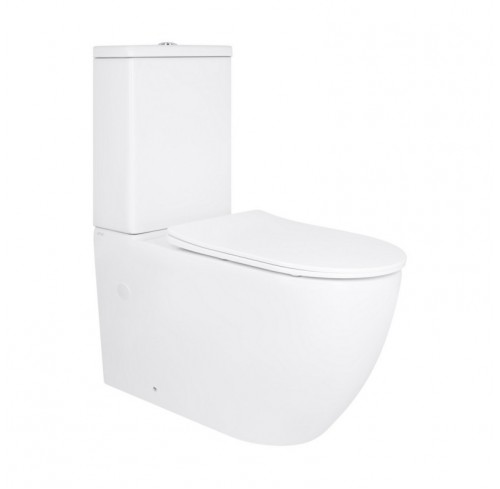 Унітаз підлоговий Grand Ultra Quiet 660*360*800 White з сидінням (46496)