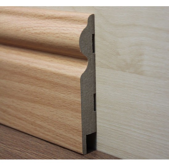 Плінтус МДФ ПП16110 Білий