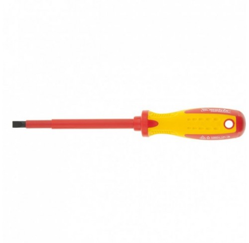 Викрутка Insulated SL8.0*150 мм 1000В двокомп. руков. MTX PROFESSIONAL (129229)