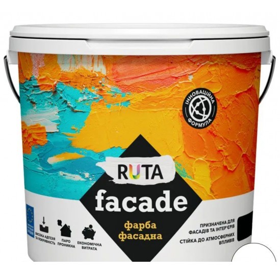 Фарба фасадна 7кг FACADE RUTA