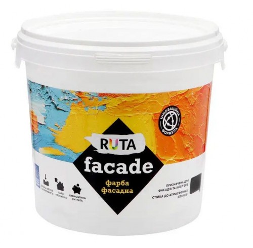 Фарба фасадна 4кг FACADE RUTA