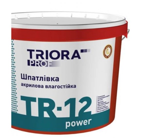 Шпаклівка вологостійка 0,2кг TR-12 power