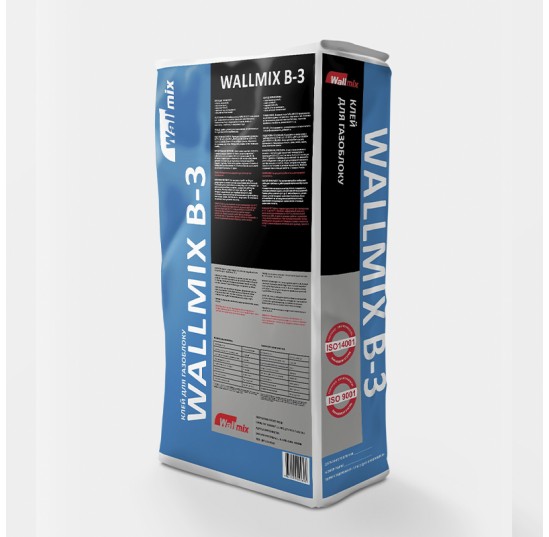 КЛЕЙ ДЛЯ ГАЗОБЛОКУ WALLMIX B-3