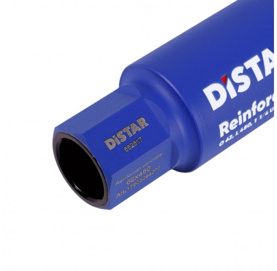 Свердло алмазне  62x450x1 1/4 UNC Reinforced concrete DDS-W по залізобетону з водою (17903094077)