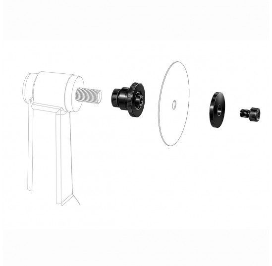 Комплект перехідників для гравера ф19*ф5,8/9.6 Support 71419034030