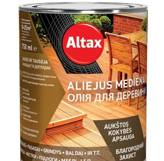 Альтаксін олія 0,75л антрацит