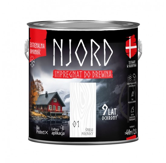 Імпрегнат Luxdekor Njord 2,5л Сніг півночі