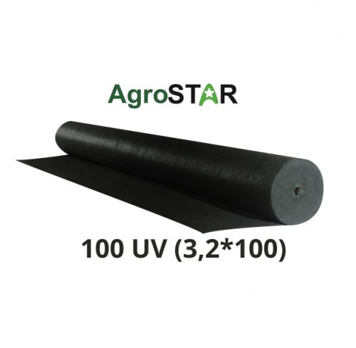 Агроволокно 100 UV чорне (3,2*100) AgroStar