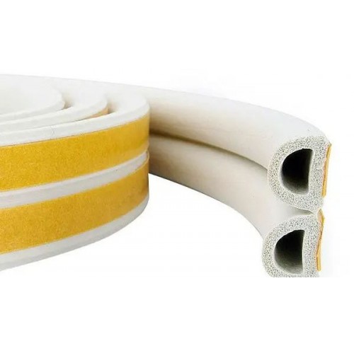 Ущільнювач "D" 12*14мм SANOK 40м білий