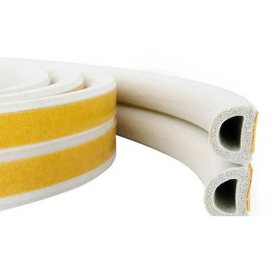 Ущільнювач "D" 12*14мм SANOK 40м білий