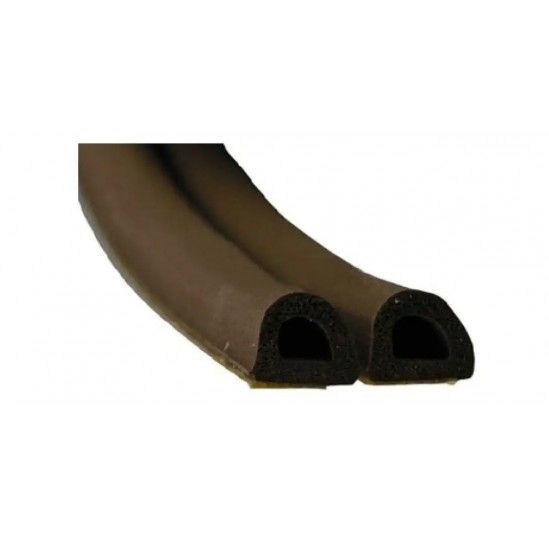 Ущільнювач "D" 100м SANOK коричневий