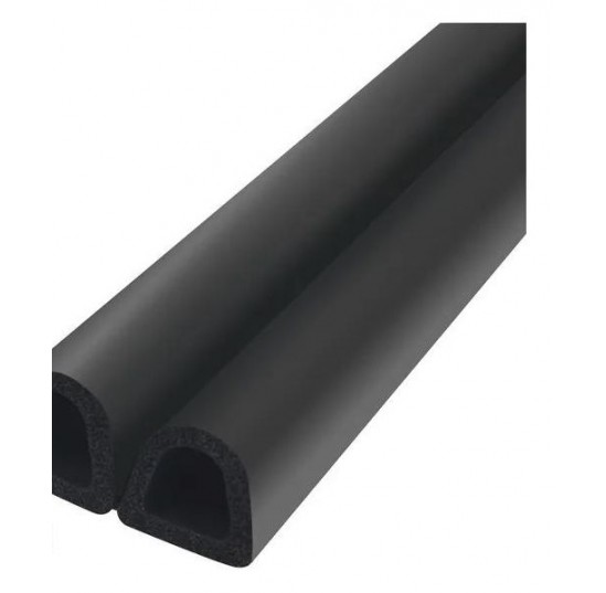 Ущільнювач "WO" 15*8мм 40м Dnipro-M чорний