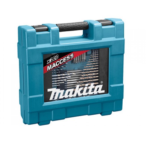 Набір біт та свердел 200шт. MAKITA D-37194