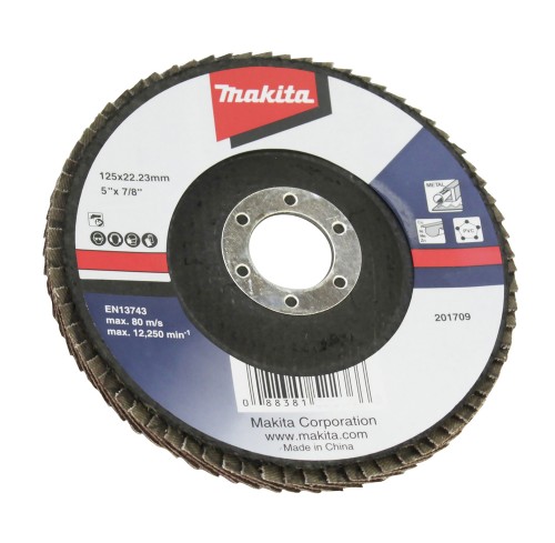 Круг пелюстковий 125*22,2 А60 MAKITA (D-63482)