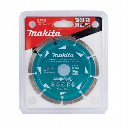 Круг алмазний відрізний 125мм по бетону сегмент MAKITA (D-41595)