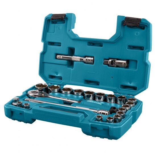 Набір головок з тріскачкою 1/2", 23 шт Makita (B-65589)