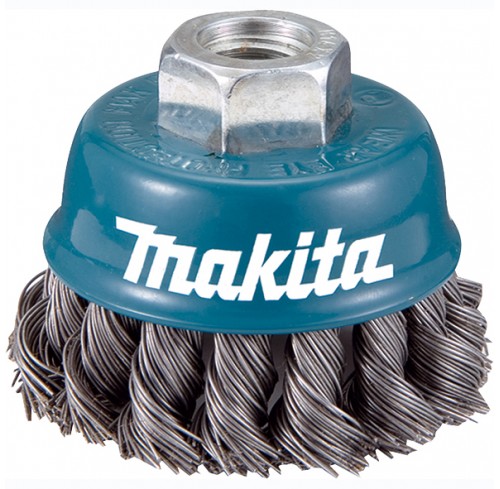 Щітка чашкова з крученим дротом М14/75 мм/0,5 мм MAKITA (D-24131)