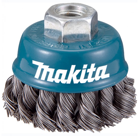 Щітка чашкова з крученим дротом М14/75 мм/0,5 мм MAKITA (D-24131)