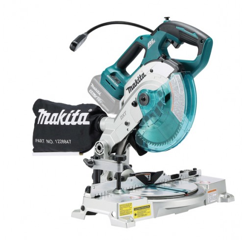 Пила торцева акумуляторна  LXT 165мм 18В MAKITA (DLS600Z)